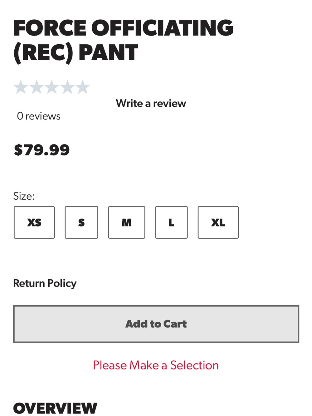 Referee Pants - Picture 3 of 3